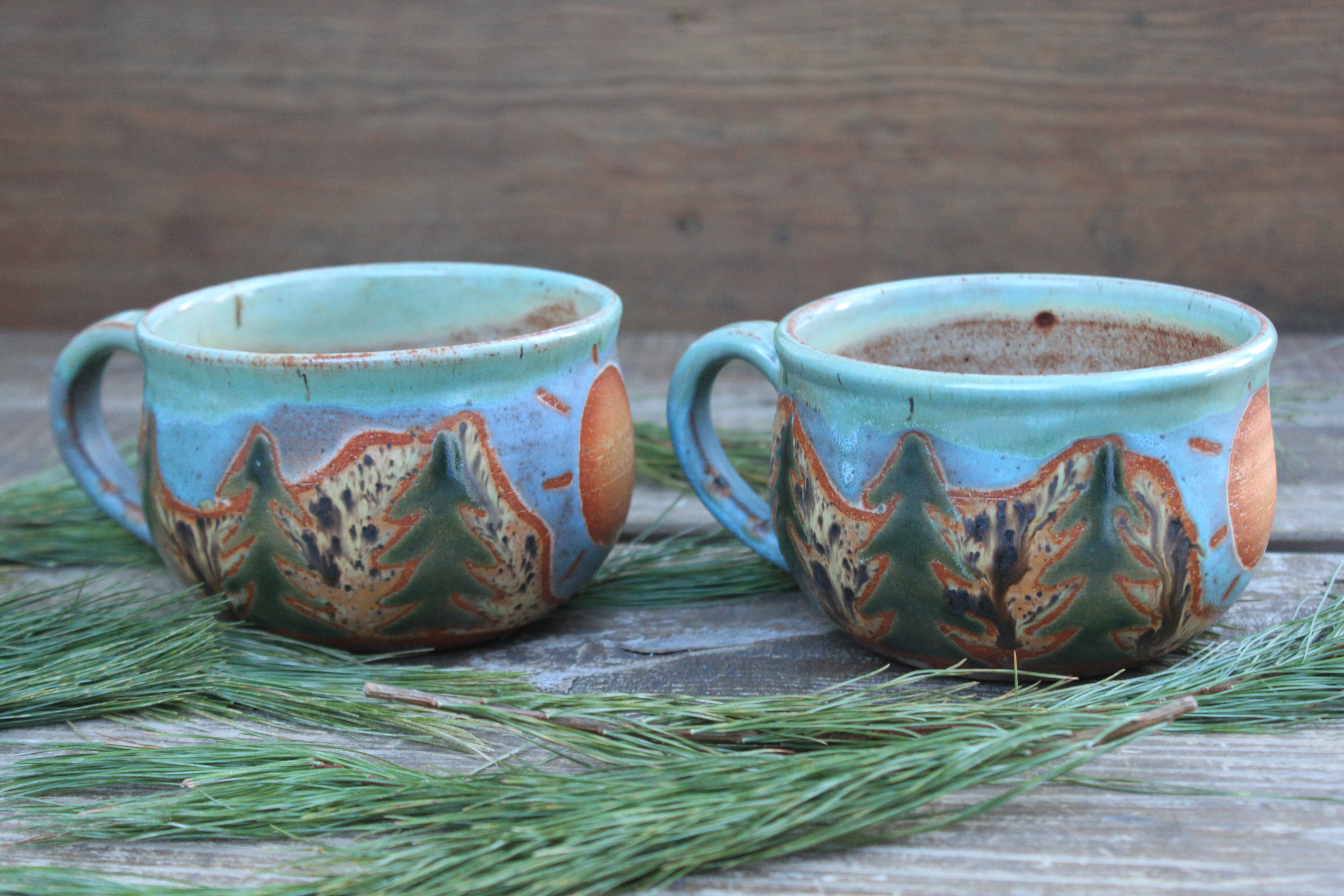 Sunny Sequoia Soup Mugs - sold separately, 22 oz