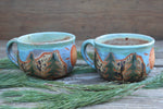 Load image into Gallery viewer, Sunny Sequoia Soup Mugs - sold separately, 22 oz
