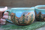 Load image into Gallery viewer, Sunny Sequoia Soup Mugs - sold separately, 22 oz
