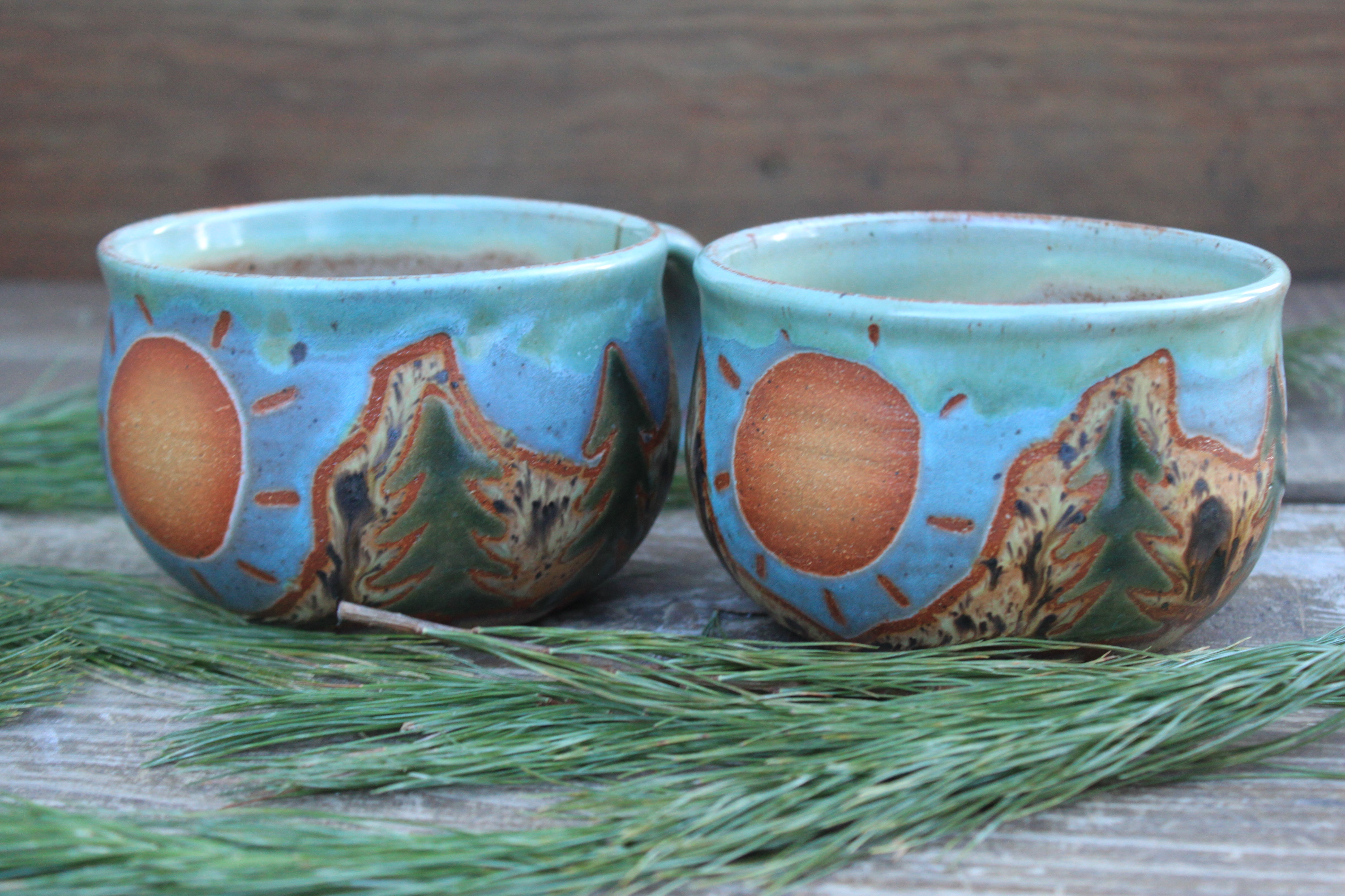 Sunny Sequoia Soup Mugs - sold separately, 22 oz