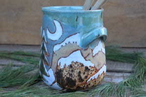 Winter in Zion Utensil Jar