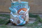 Load image into Gallery viewer, Winter in Zion Utensil Jar
