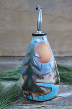 Load image into Gallery viewer, Sequoia Turquoise River Days Olive Oil Cruet, 10 oz

