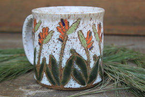 Tropical Bird of Paradise Mug, 18 oz