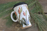 Load image into Gallery viewer, Tropical Bird of Paradise Handled Travel Mug, 16 oz
