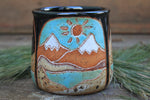 Load image into Gallery viewer, Coastal Views Carved Mug, 16 oz
