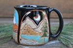 Load image into Gallery viewer, Coastal Views Carved Mug, 16 oz
