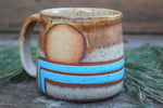 Load image into Gallery viewer, Retro Horizon Sunset Line Mug, 16 oz
