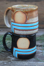 Load image into Gallery viewer, Retro Horizon Nights Line Mug, 15 oz
