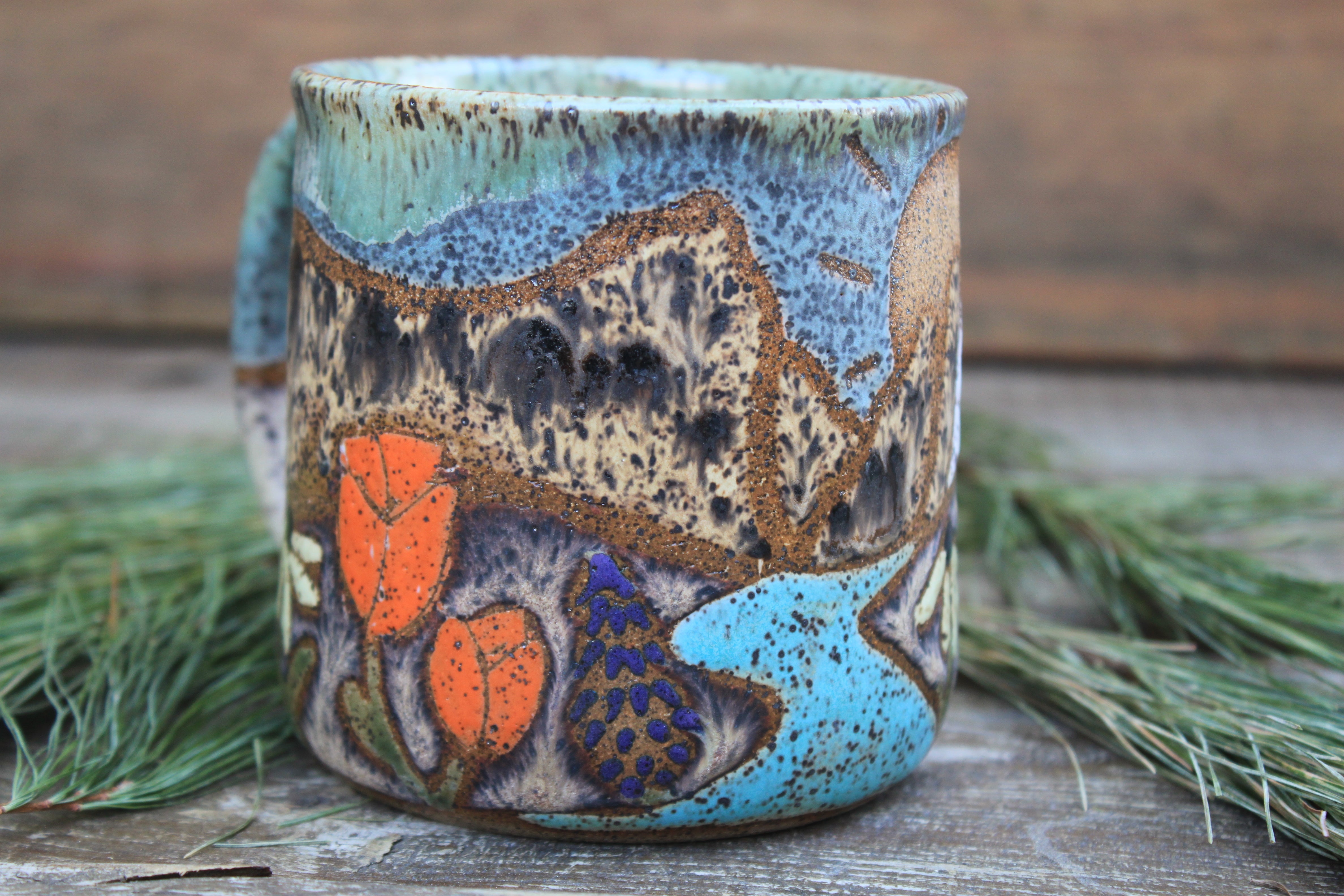 Springtime in Yosemite Mug, 17 oz