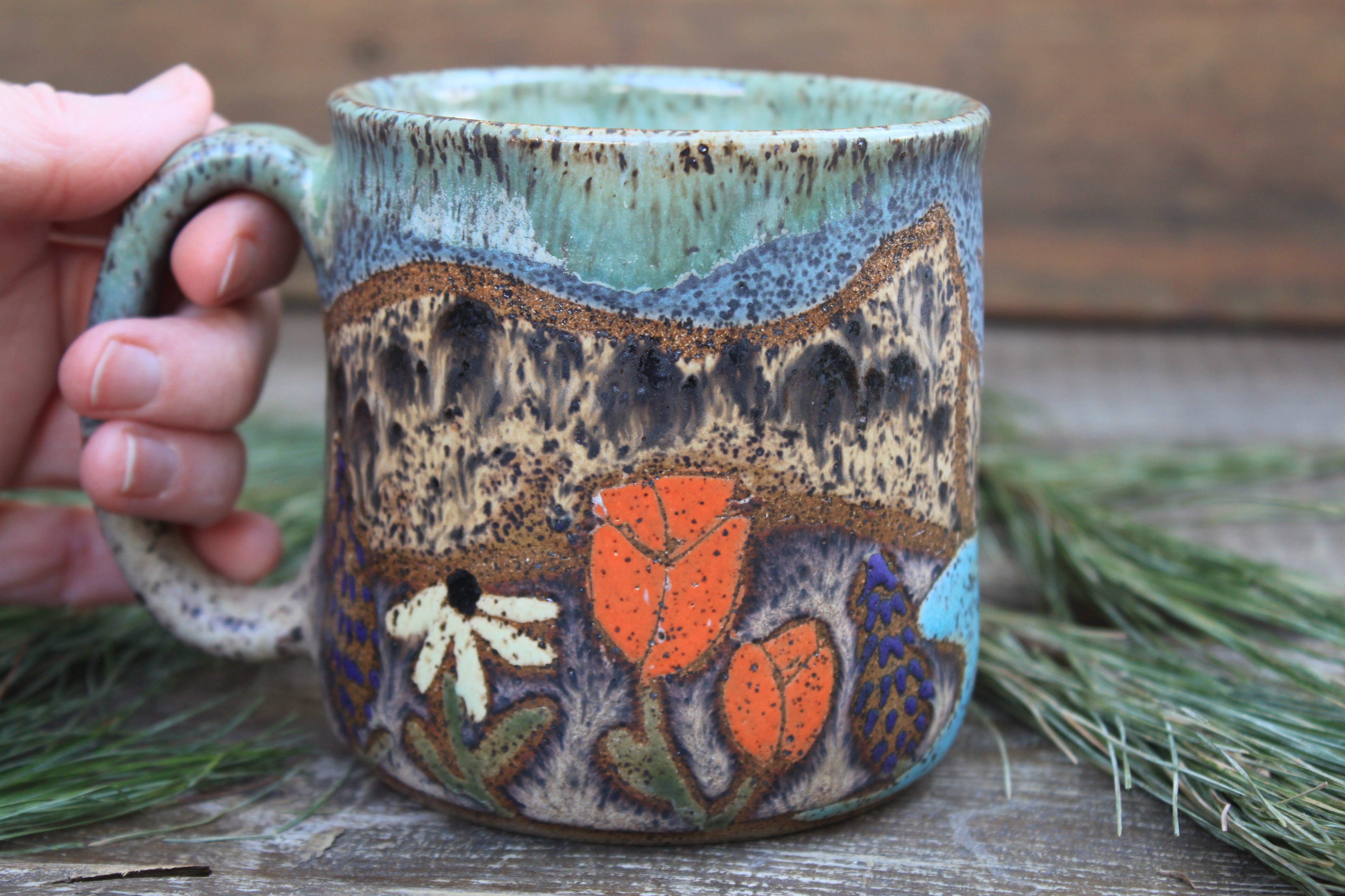 Springtime in Yosemite Mug, 17 oz