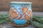 Load image into Gallery viewer, Wildflower Fields and Glacial Lake Days Carved Mug, 16 oz
