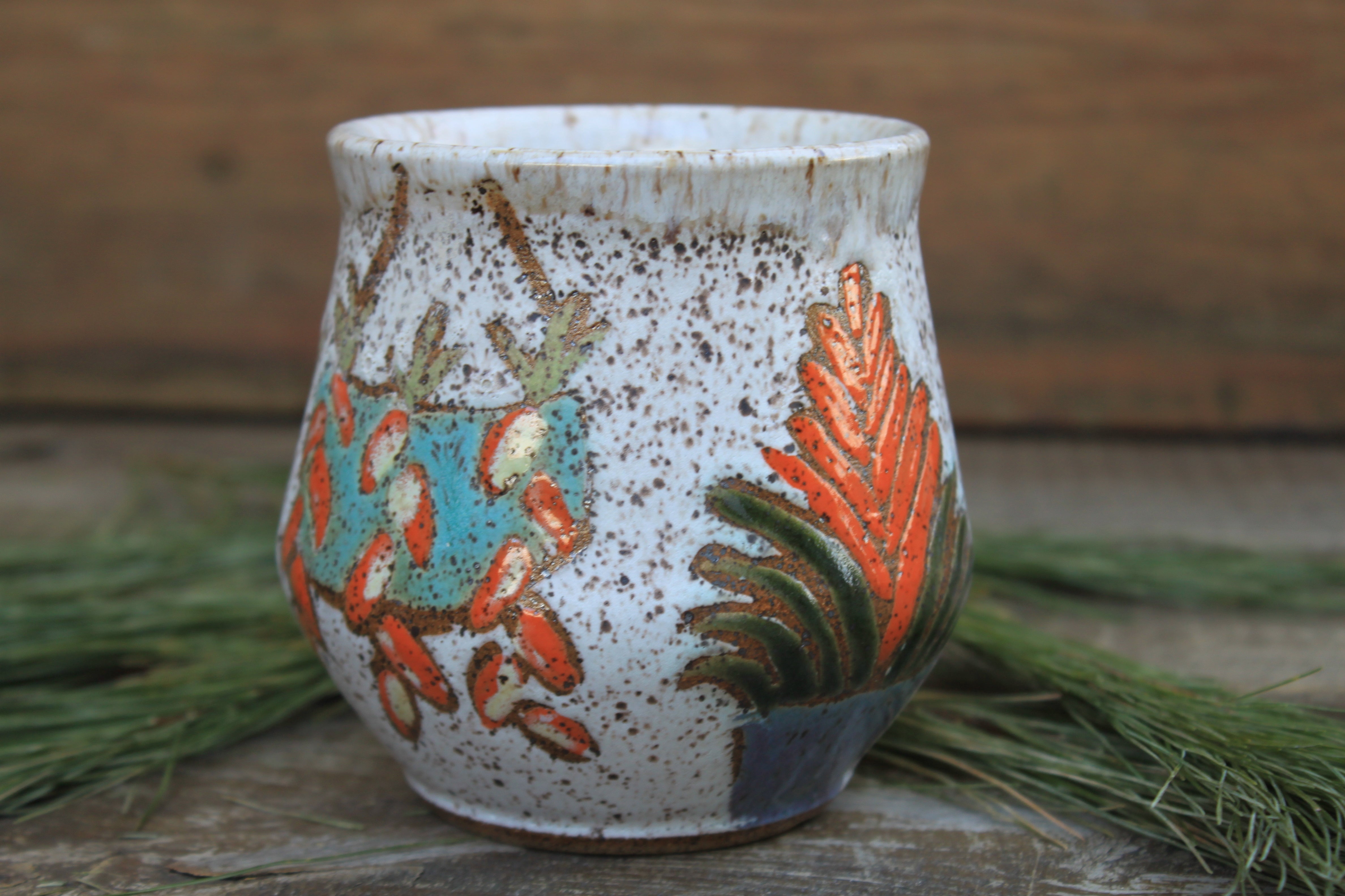 Tropical Houseplant Party Mug, 18 oz
