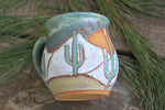 Load image into Gallery viewer, Snowy Desert Mountain Sunset Mug, 18

