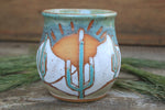 Load image into Gallery viewer, Snowy Desert Mountain Sunset Mug, 18
