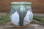 Load image into Gallery viewer, Snowy Desert Mountain Sunset Mug, 18
