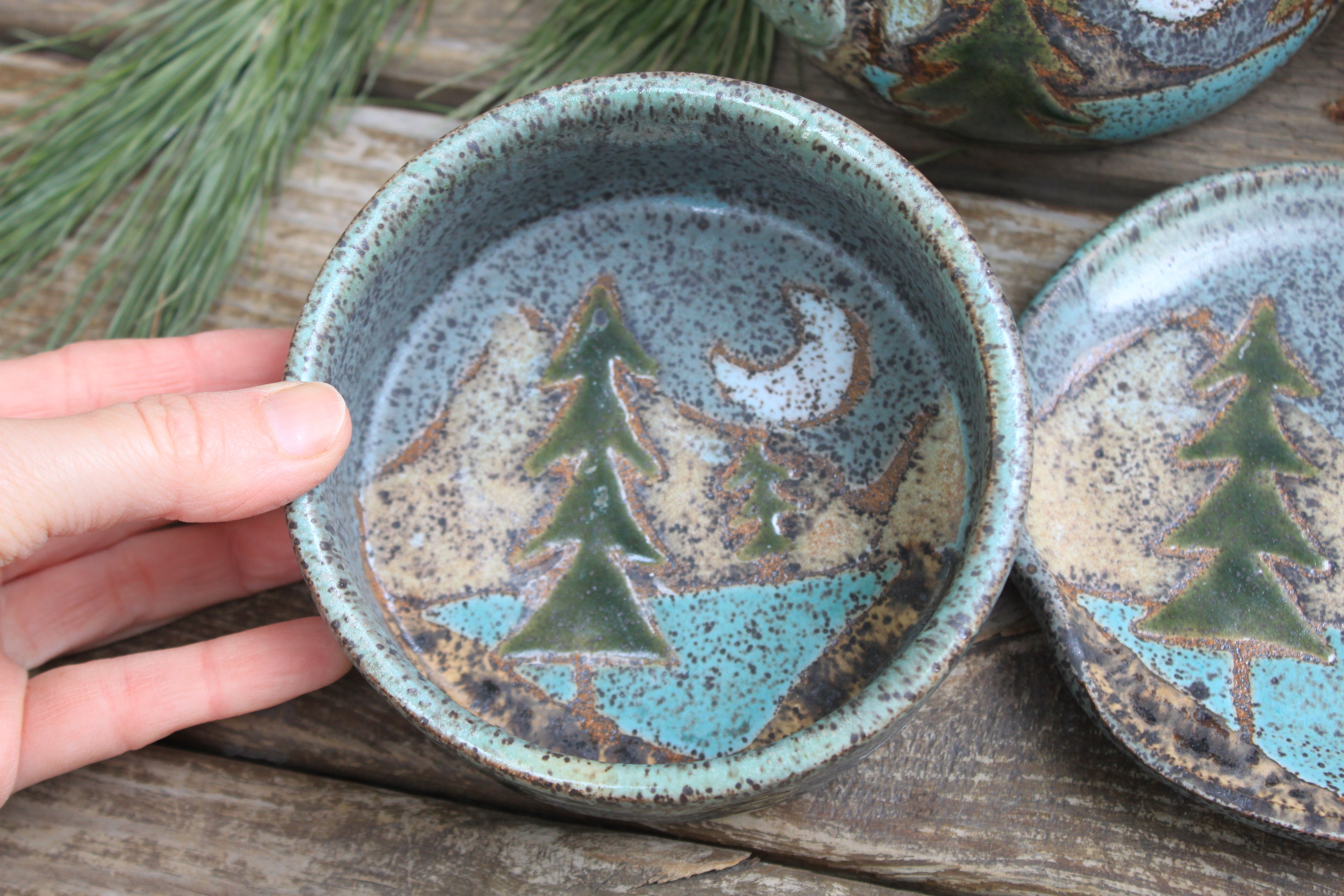 Evergreen Nights Kitchen Counter Collection - Sold Separately