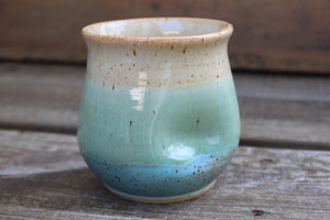Ocean Horizon Thumbprint Cup, 15 oz