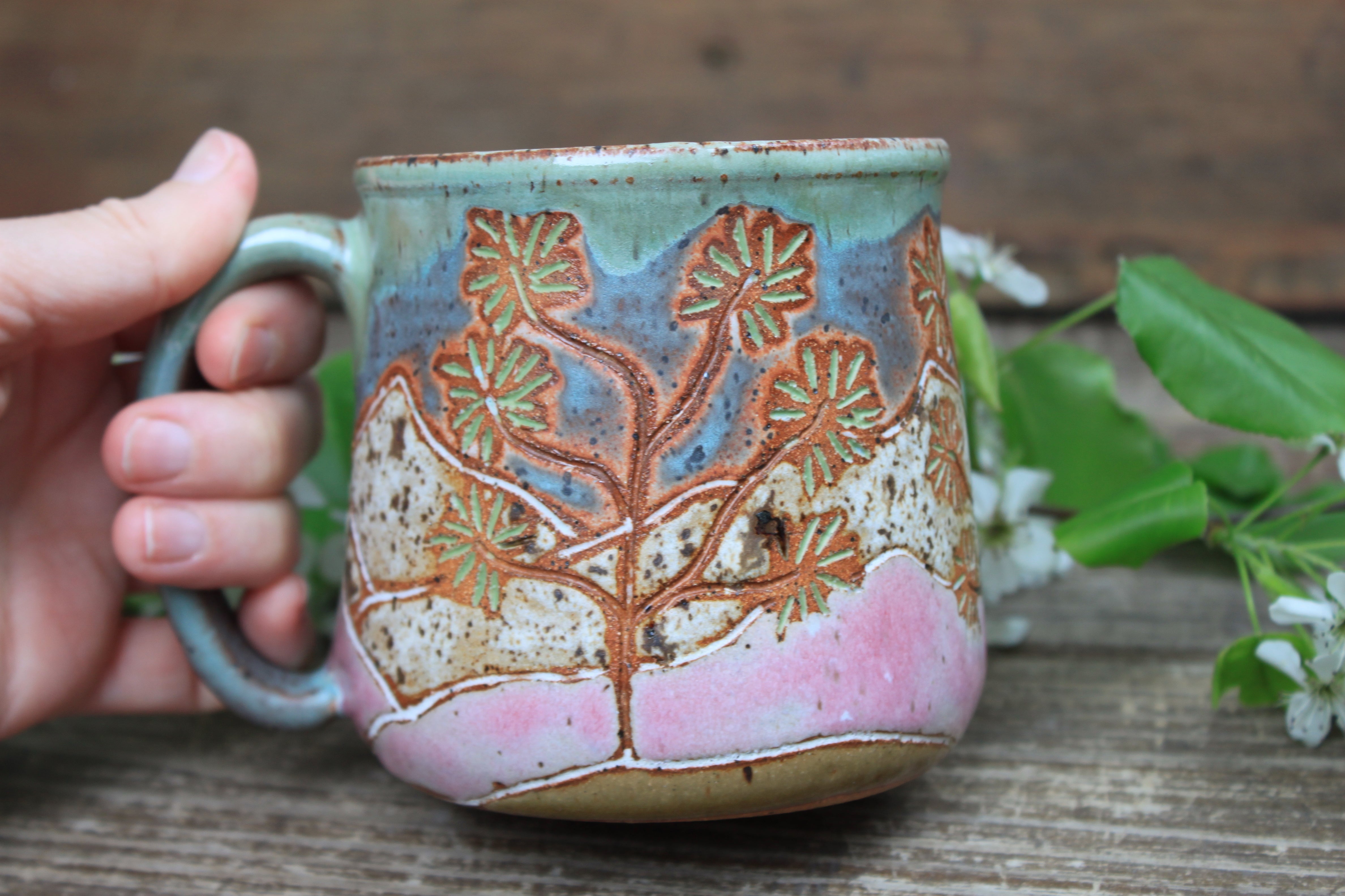 Joshua Tree Spring Days Mug, 19 oz