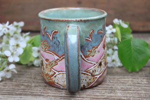 Sand Dune Sunset Carved Mug, 16 oz