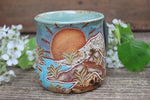 Load image into Gallery viewer, Sand Dune Sunset Carved Mug, 16 oz

