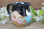 Load image into Gallery viewer, Sand Dune Nights Carved Mug, 16 oz
