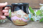 Load image into Gallery viewer, Sand Dune Nights Carved Mug, 16 oz
