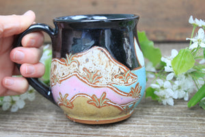 Sand Dune Nights Carved Mug, 16 oz
