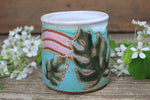 Load image into Gallery viewer, Monstera Madness Carved Mug, 19 oz
