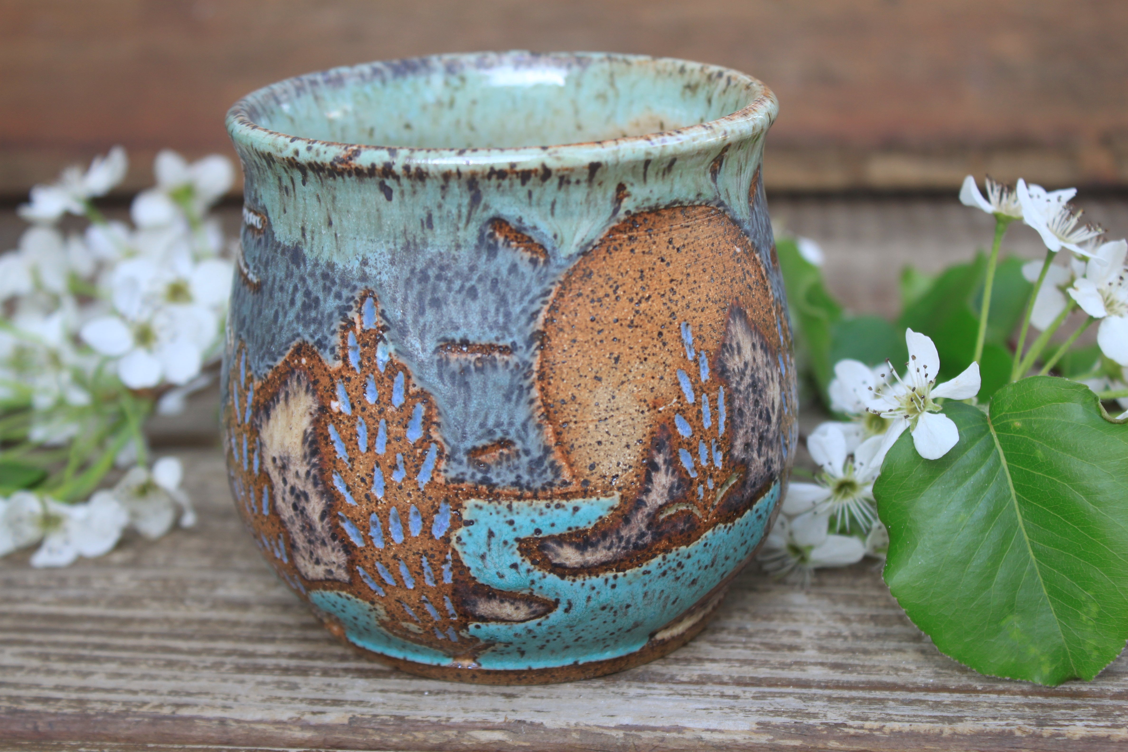 Coastal Lupine Days Mug, 18 oz