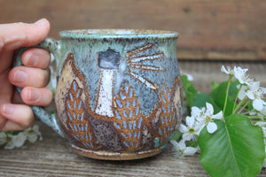 Coastal Lupine Days Mug, 18 oz