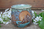 Load image into Gallery viewer, Coastal Lupine Days Mug, 18 oz
