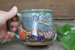 Load image into Gallery viewer, Coastal Wildflower Days Mug, 17 oz
