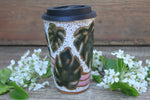 Load image into Gallery viewer, Monstera Madness Travel Mug, 18 oz

