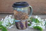 Load image into Gallery viewer, Roadtrip to the Mountains Handled Travel Mug, 18 oz
