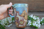 Load image into Gallery viewer, Butte-iful Spring Days Handled Travel Mug, 17 oz
