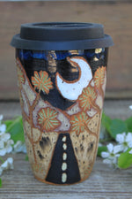 Load image into Gallery viewer, Roadtrip to Joshua Tree Nights Travel Mug, 17 oz
