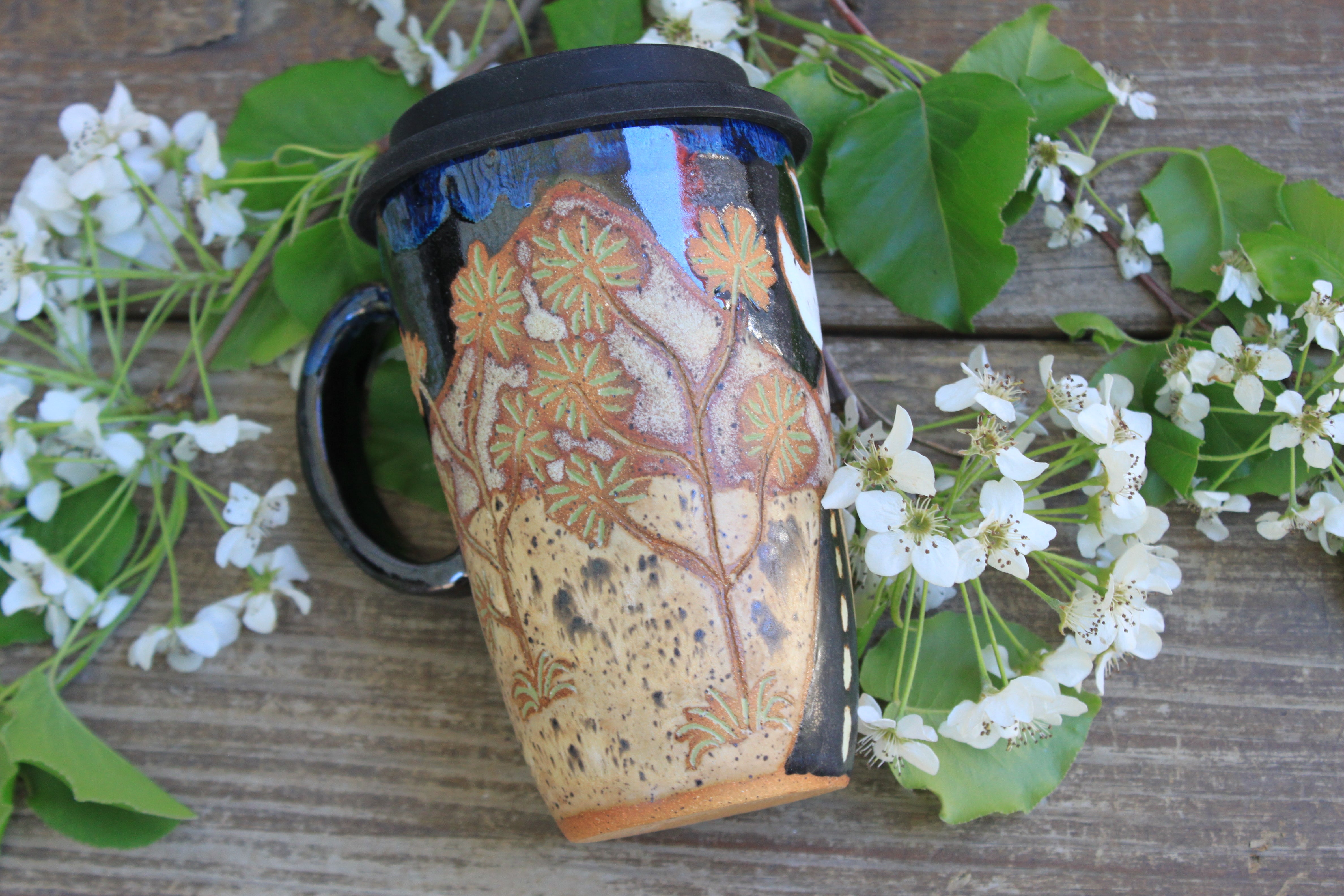 Roadtrip to Joshua Tree Nights Travel Mug, 17 oz