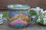 Load image into Gallery viewer, Seconds Sale! Distant High Peaks Mug, 14 oz
