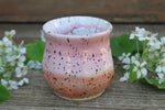 Load image into Gallery viewer, Thumbprint Cup, Blush and Coral, 13 oz
