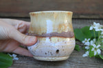 Load image into Gallery viewer, Thumbprint Cup, Glossy Bonfire Blaze, 15 oz
