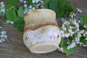 Thumbprint Cup, Glossy Bonfire Blaze, 15 oz