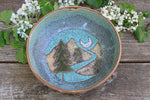 Load image into Gallery viewer, Seconds Sale! Evergreen Rolling River Low Serving Bowl

