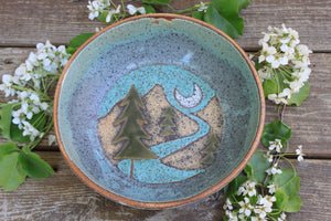 Seconds Sale! Evergreen Rolling River Low Serving Bowl