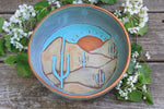 Load image into Gallery viewer, Seconds Sale! Desert Sunset Low Serving Bowl
