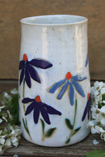 Load image into Gallery viewer, Coneflower Celebration Vase

