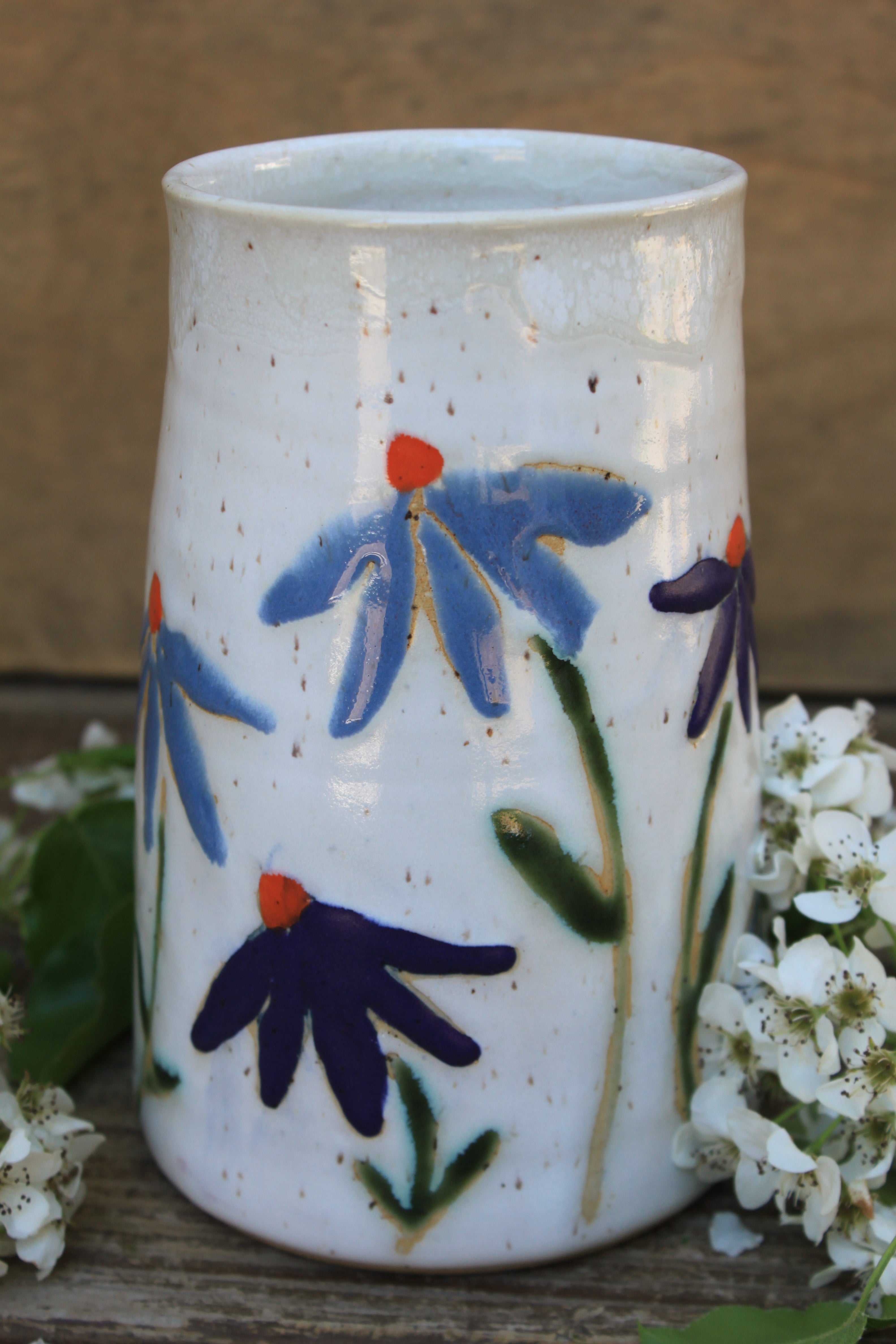 Coneflower Celebration Vase