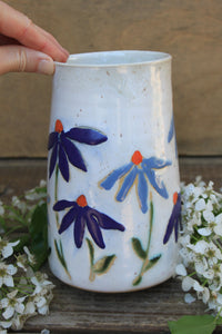 Coneflower Celebration Vase