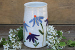 Load image into Gallery viewer, Coneflower Celebration Vase
