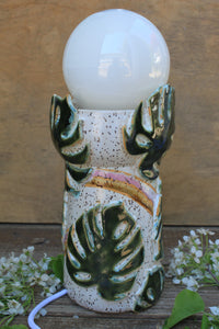 Lamp, Monstera Madness